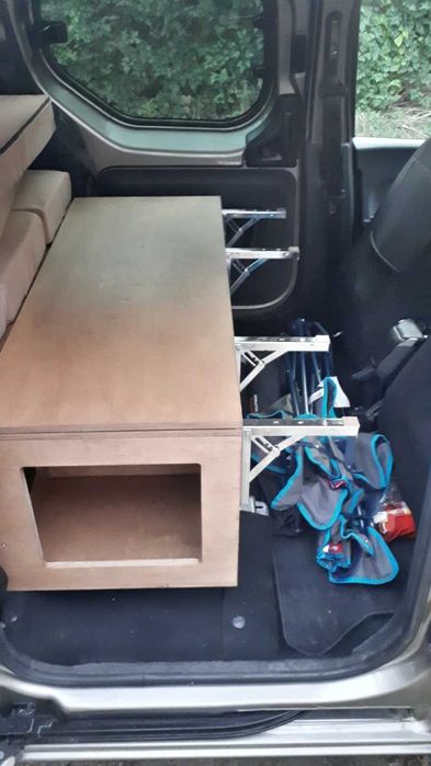 Продавам оборудване за преустройство на Dacia Dokker в миниКемпър.