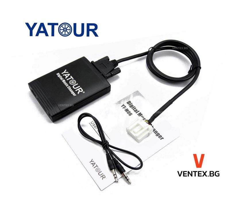 YATOUR дигитален чейнджър за Mazda от 2002 до 2011 година с USB и AUX