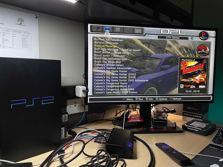 Playstation 2 запис игр на HDD и fleshka