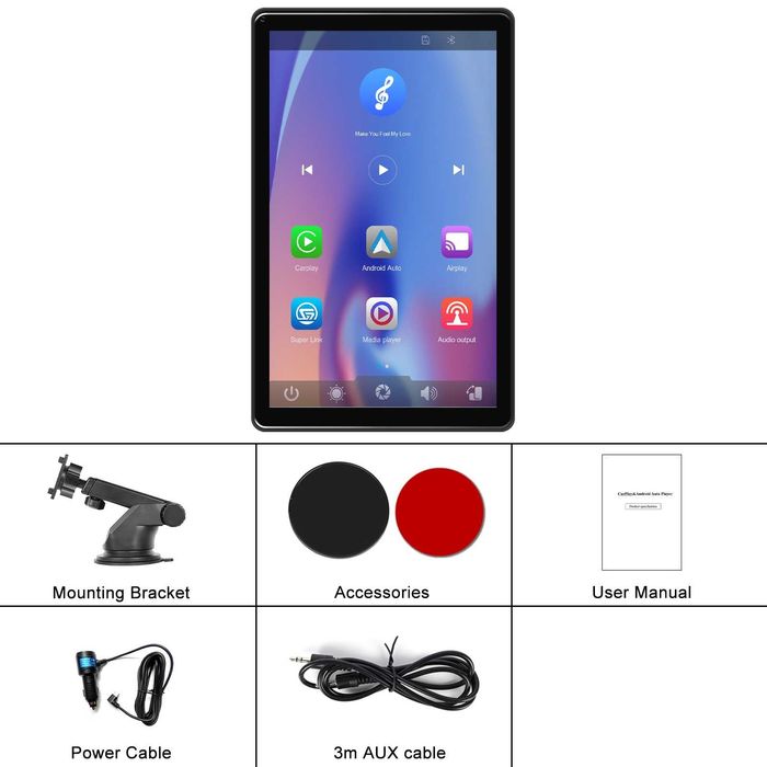 Монитор Навигация мултимедия за кола автомобил Carplay Android Auto