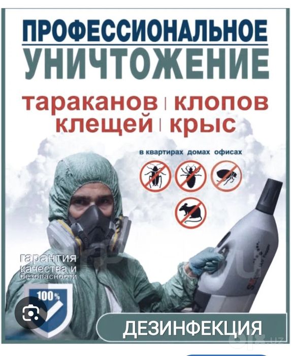 Дезинфекция Самые Дешёвые Цены У Нас 100% Профисионалы
