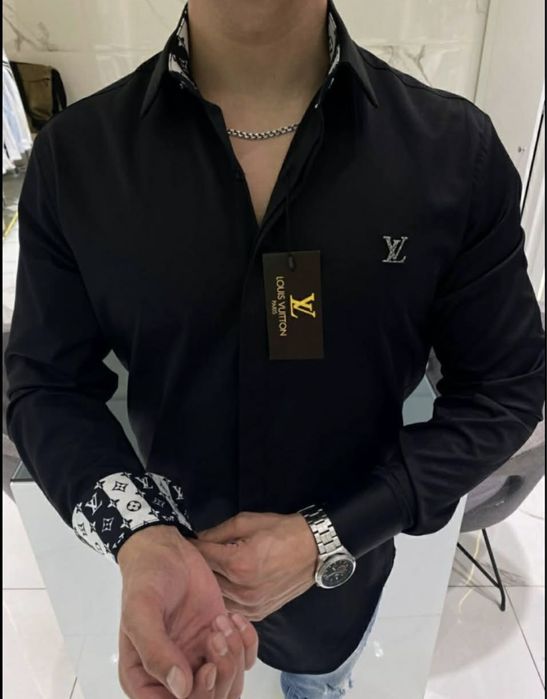 Cămășii D&G. LV alb negru