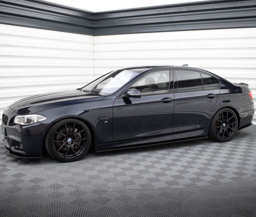 Добавки Прагове BMW БМВ F10 F11  M-Performance - Черен гланц НА СКЛАД!