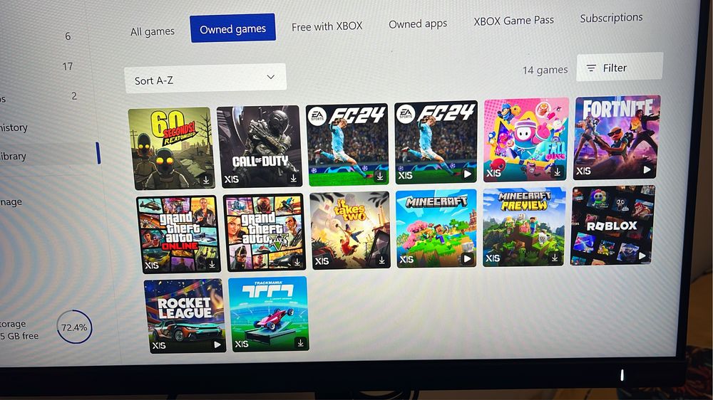 Ixbox siries s 512gb