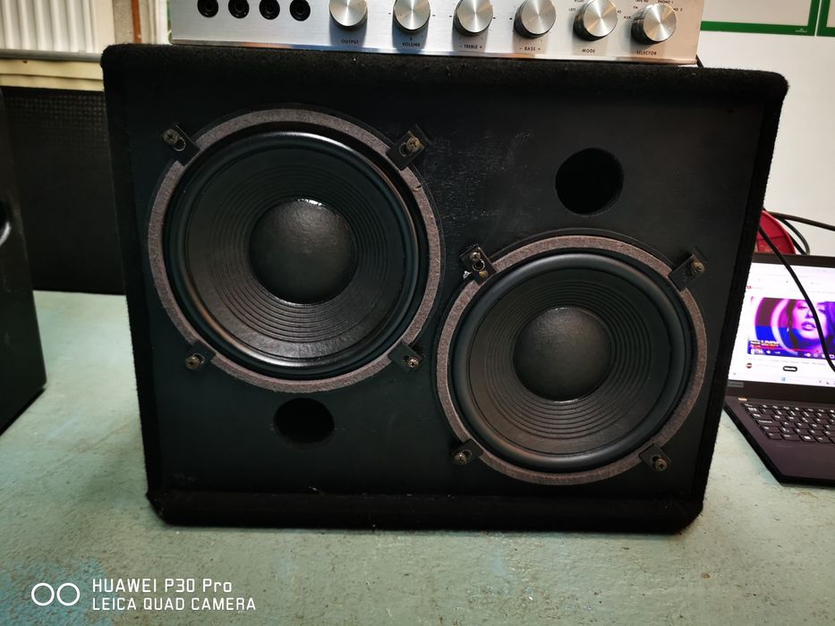 Subwoofer pasiv Solton, cu ieșire pentru sateliti