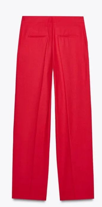 ZARA 100% лен нов, с етикет костюм панталон и елек