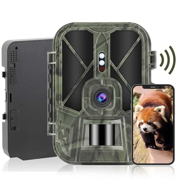 Ловна камера Findn Wifi 940 Pro 4K 30MP с приложение...