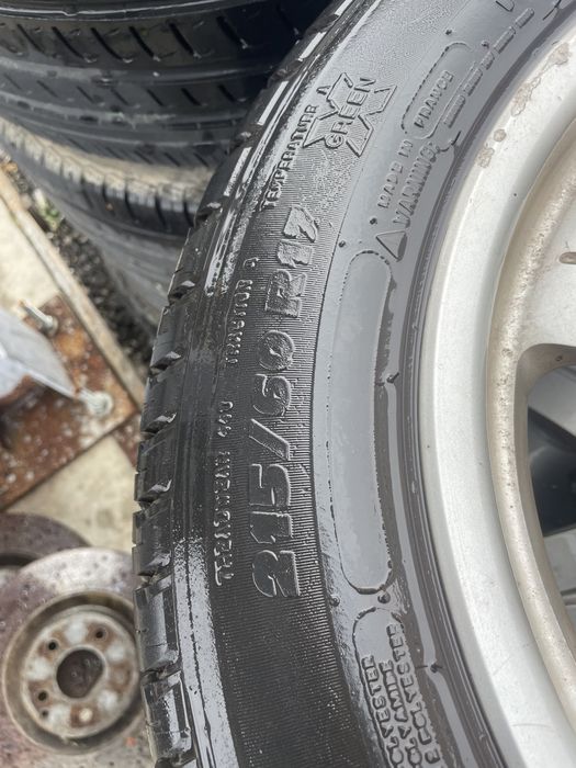 Set jante+anvelope MICHELIN 215/60 R17 5x112 Audi/vw/seat