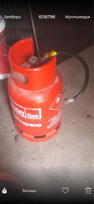 Газова бутилка за каравана