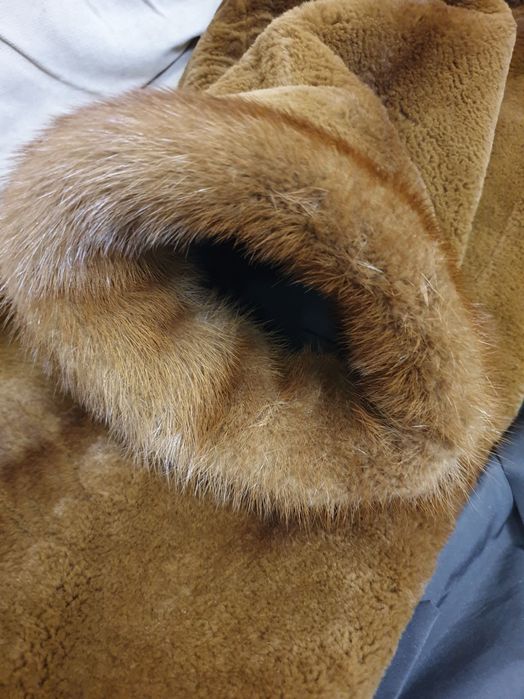 Шуба бобер стриженый 48-50р.