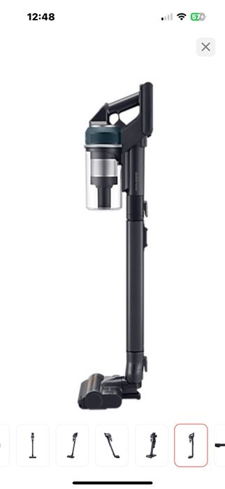 Пылесос Samsung Jet 95 Complete VS20C9544TB/EV синий