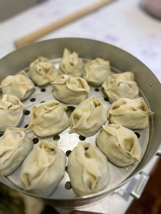 Манты домашние ручная лепка