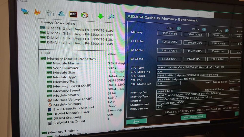 Memorie ram G.SKILL Aegis, 8 GB DDR4, 3200MHz noi , cl 16