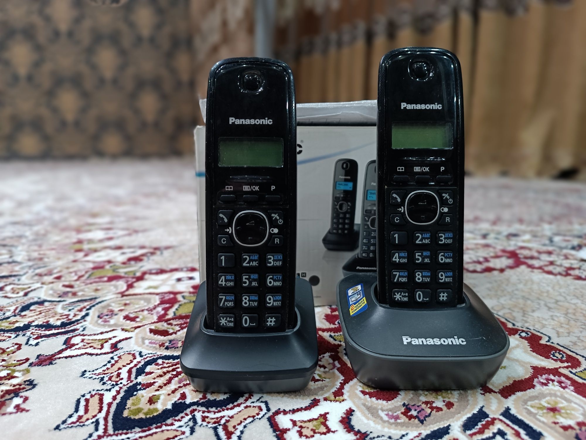 Радиотелефон PANASONIC KX-TG1612RU: 500 000 сум - Стационарные телефоны  Навои на Olx