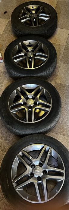 Продавам 4 бр. лети джанти за Opel Zafira B – 16 цола.  * Размер: 16”