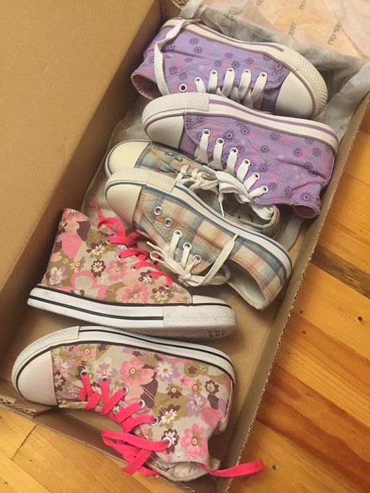 Продам кеды для девочки европейского качества. Покупали в Германии.