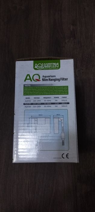 Фильтр-рюкзачек для аквариума.