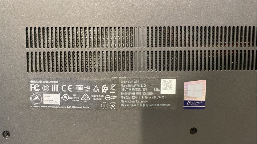 Lenovo модель 82C6 Windows 11 Pro