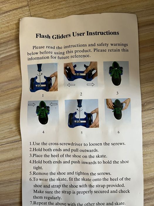 Ролкови кънки, закрепящи към всякакъв вид обувка