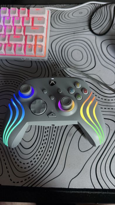 Controller Xbox After Glow Wave Series X, S, One, PC cu fir