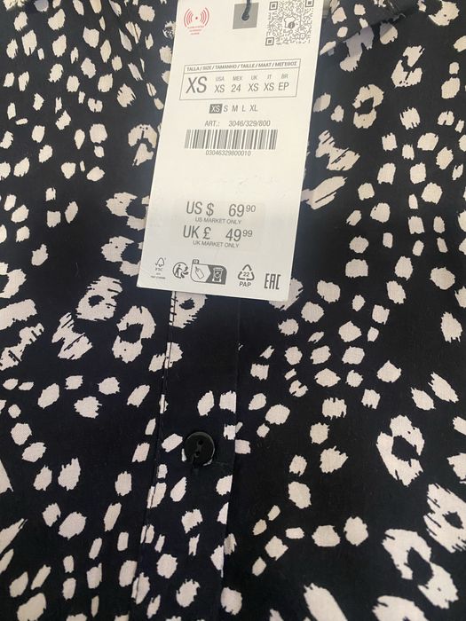 Zara дамска рокля дълга