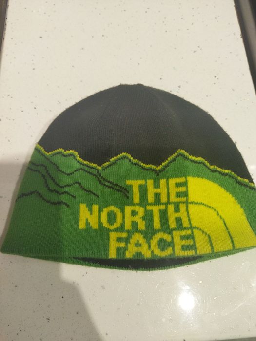 Оригинална детска шапка The north face с две лица