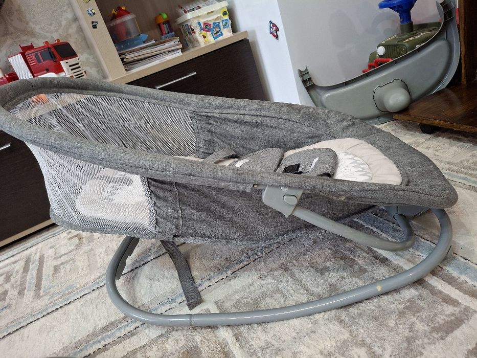 Электрокачели жезлонг детский