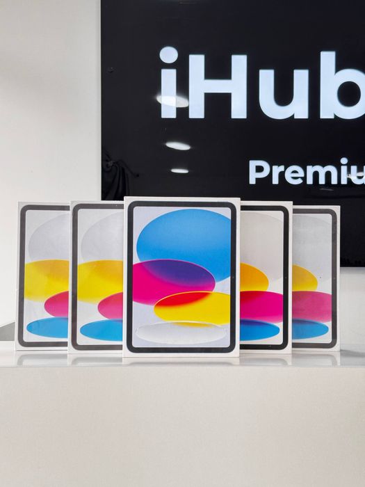 iPad (A16) • 128GB • Wi-Fi • White & Blue (Original)