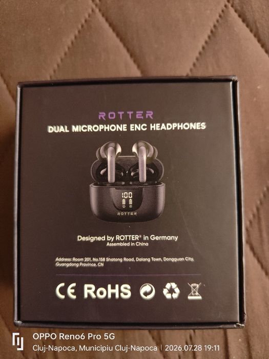 Căști wireless ROTTER