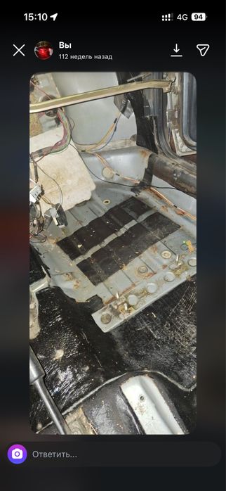 Ваз 2115 на бодром ходу