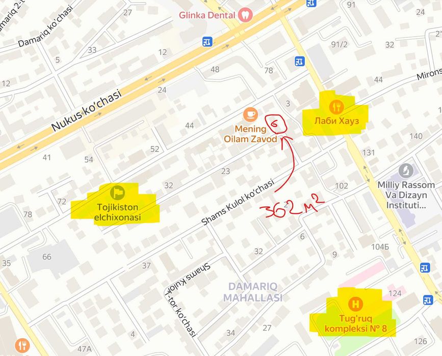 Участок 1.8 / 3.6 соток, Дамарик