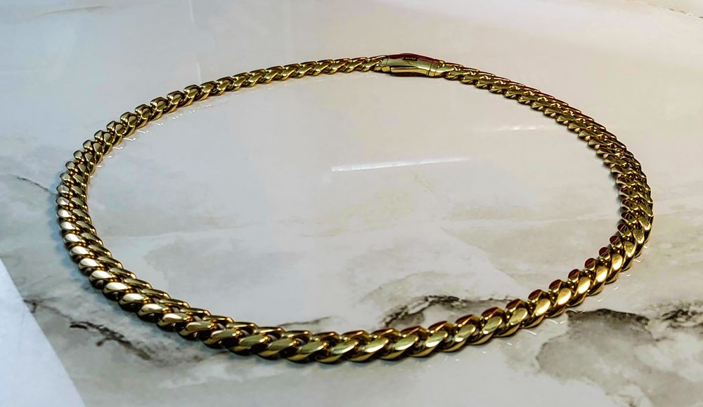 Lanț MONACO CHAIN Classic din aur 14K – lungime 50 cm, gramaj 35,17 gr