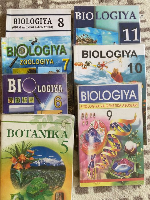 Biologiya kitoblar