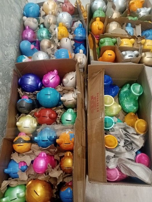 Копилка из гипса