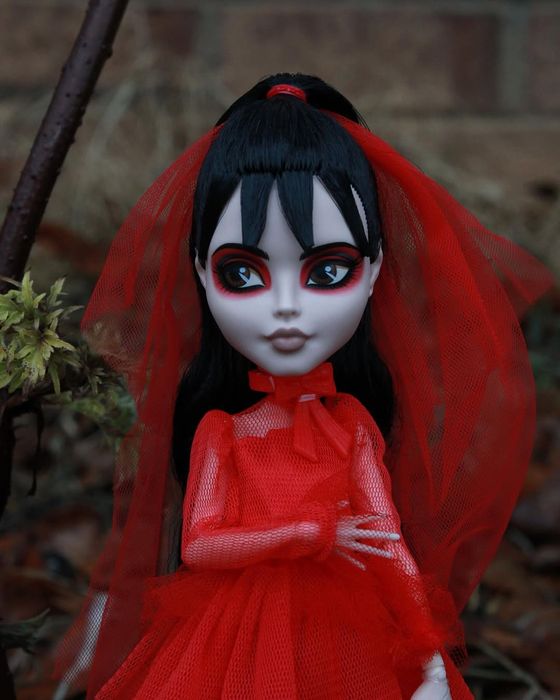 Битлджус и Лидия monster high