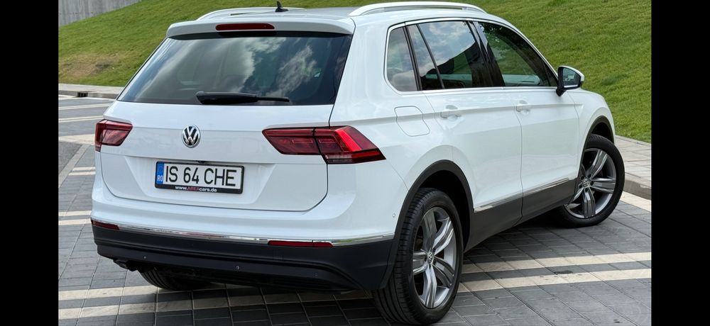VW TIGUAN STYLE 2017 2.0 190CP E6 4 Motions Cutie Automata  Ceasuri Plasme Ful Led Camera Alcantara Navi Pilot Comp Inc Scaune Dublu  Clima Impecabil