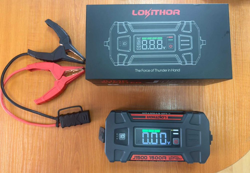 Бустер (стартерно устройство) LOKITHOR J1500 1500Amp
