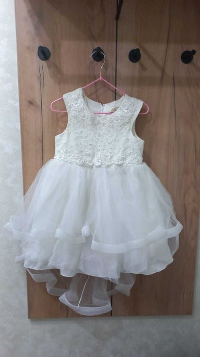 белые платья на девочку