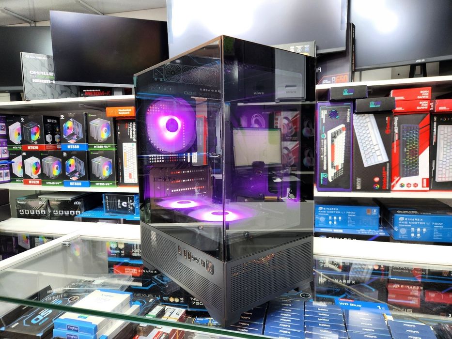 Кейс новый в коробке. Gamdias Aura mini tower. Возможен обмен. Доставк