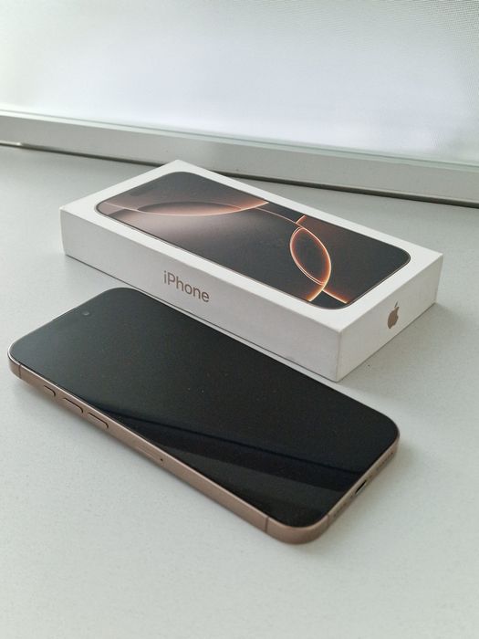 Iphone 16 Pro Max 256GB Disert Titanium Sim karta. Ideal. Garantiya!
