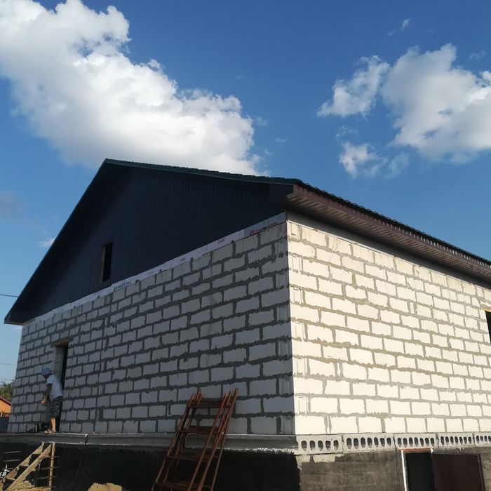 Кровельные работы.металлоконструкций.крыша