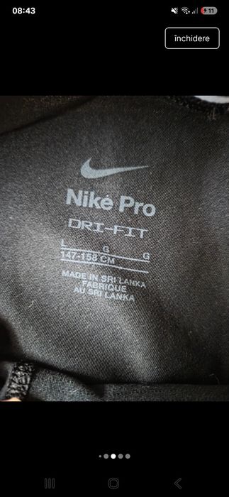 Colanți baieti Nike 12-14 ani