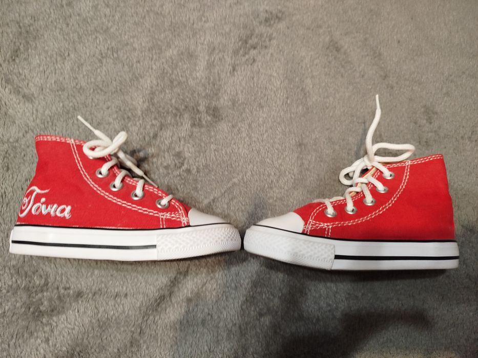 Детски кецове Converse  22 номер-нови