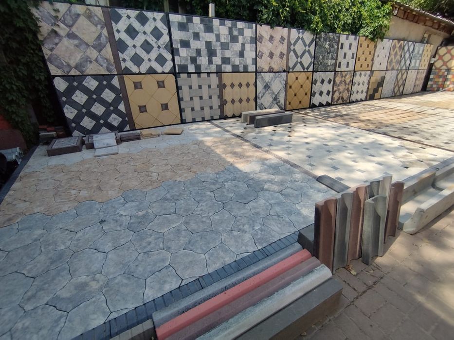 Брусчатка, лестницы, поребрики, люки