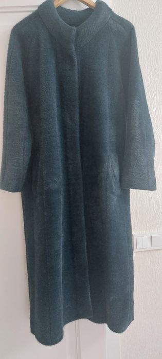 Пальто из альпаки теплое