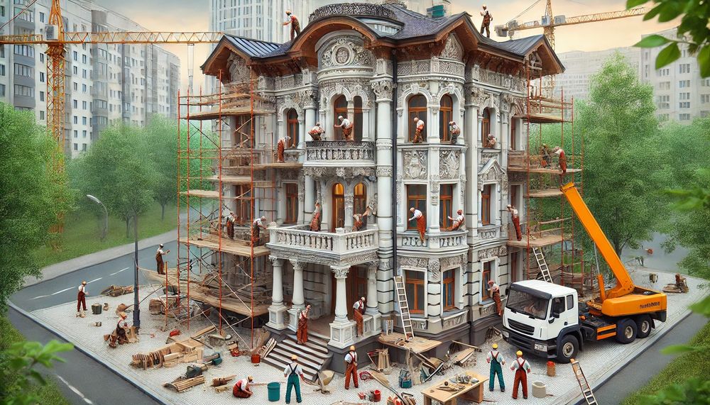 Travertin,marmarin,lyanardo,atachento  Fasad boyicha barcha xizmatlar