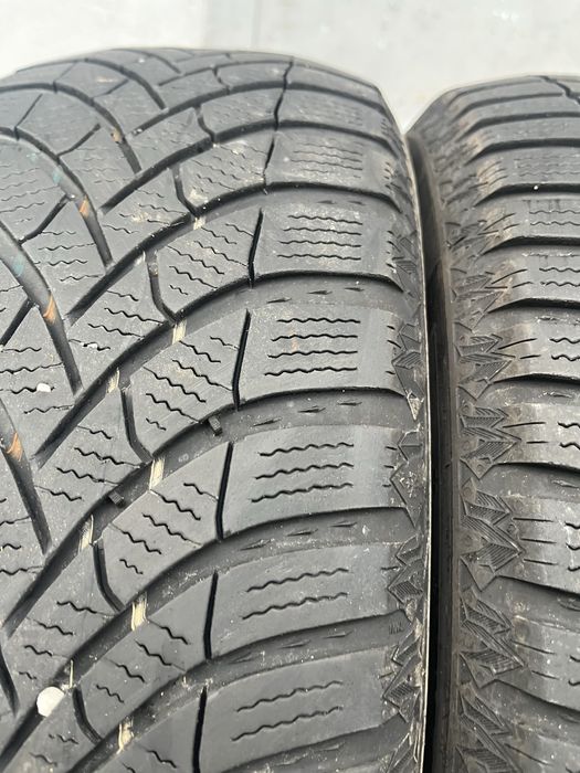 4 бр. зимни гуми 195/65/15 Semperit 2x7 mm 2x5-6 mm DOT 4622/3021