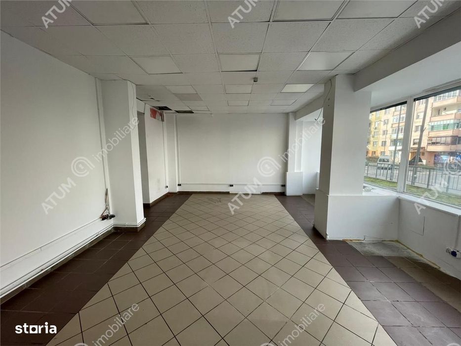 Spatiu comercial cu vad stradal vitrina zona Mihai Viteazu din Sibiu