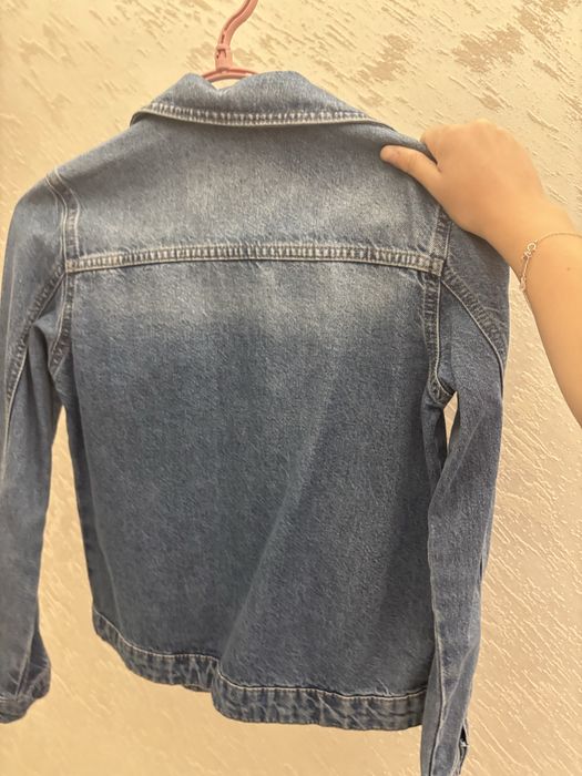 Дамско дънково яке