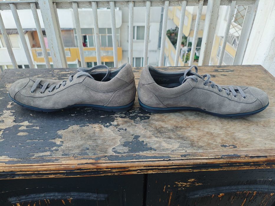 Обувки от естествена кожа и велур FRAU FX